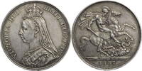 Großbritannien Crown Victoria (1837-1901) - Kursmünze (1887-1892) - 2nd Portrait -