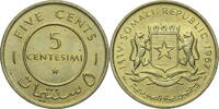 Somalia 5 Centesimi Kursmünze -