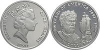 Cook Islands 10 Dollars 500 Jahre Entdeckung Amerika - Christopher Columbus -