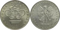 Polen 200 Zloty Olympische Spiele 1976 in Montreal -