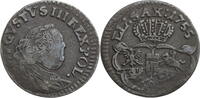 Polen Grosz August III. (1734-1763) Grünthal -