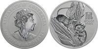 Australien 8 Dollars Elizabeth II - Lunar Series III - Year of the Mouse - 5 Ounces -