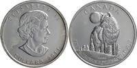 Kanada 5 Dollar Elizabeth II - timber wolf -