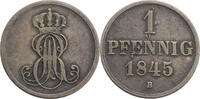 Hannover, Königreich 1 Pfennig Ernst August (1837-1851) - Kursmünze (1845-1851) -