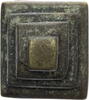 Ghana Goldstaubgewicht der Ashanti-Akan in geometrischer Form - Pyramide -