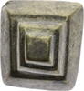 Ghana Goldstaubgewicht der Ashanti-Akan in geometrischer Form - Pyramide -