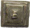 Ghana Goldstaubgewicht der Ashanti-Akan in geometrischer Form - Pyramide -