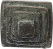 Ghana Goldstaubgewicht der Ashanti-Akan in geometrischer Form -