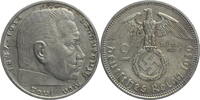 Drittes Reich 2 Reichsmark Hindenburg - Kursmünze (1936-1939) -