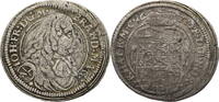 Brandenburg-Preussen 1/6 Taler Johann Friedrich (1667-1686) Schwabach -