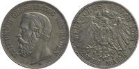 Kaiserreich, Baden 2 Mark Friedrich I. (1856-1907) - Kursmünze (1892-1902) -
