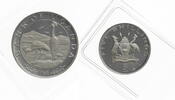 Uganda 5 Shillings Besuch von Papst Paul VI. -