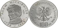 Polen, Volksrepublik 100 Zloty Adam Mickiewicz - Pattern/Essai -
