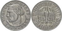 Drittes Reich 2 Reichsmark 450th Anniversary of Martin Luther -