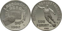 Ungarn 500 Forint Auf die Fussball-Weltmeisterschaft 1982 in Spanien -