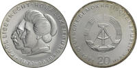 DDR 20 Mark 100th Anniversary of Birth of Karl Liebknecht & Rosa Luxemburg -