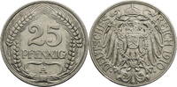 Kaiserreich 25 Pfennig Kursmünze (1909-1912) -