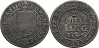 Schweiz, Zürich Schilling Kursmünze (1725-1754) -