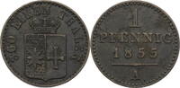 Waldeck-Pyrmont 1 Pfennig Georg Victor -