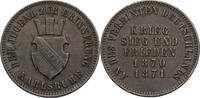 Baden, Großherzogtum Kreuzer Friedrich I. (1852-1907) - Auf den Sieg über Frankreich - Karlsruhe -
