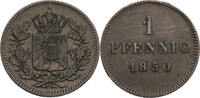 Bayern, Königreich 1 Pfennig Maximilian II. Joseph (1848-1864) - Kursmünze (1839-1856) -