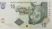 Süd-Afrika 10 Rand Serienschein -