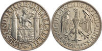 Weimarer Republik 3 Reichsmark 1000 Jahre Dinkelsbühl -