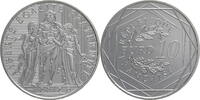 Frankreich, 5. Republik 10 Euro Herkulesgruppe -