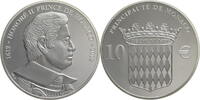 Monaco 10 Euro Albert II. (2005-) - Auf Honoré II - Prince de Monaco -