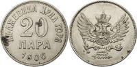 Montenegro 20 Para Nicolas I. (1860-1910) - Kursmünze (1906-1908) -