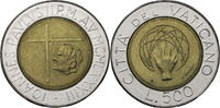 Vatikan 500 Lire Johannes Paul II. (1978-2005) - Die Schöpfung -
