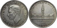 Kanada 1 Dollar George VI. - Royal Visit -