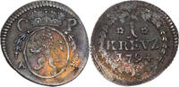 Pfalz, Kurlinie 1 Kreuzer Karl Theodor (1743-1799) -