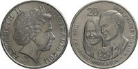 Australien 20 Cents Elisabeth II. (1952-2022) - Auf die Hochzeit von William & Kate -