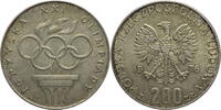 Polen, Volksrepublik 200 Zloty Olympische Spiele 1976 in Montreal -