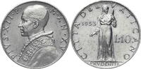 Vatikan 10 Lire Pius XII. (1939-1958) - Kursmünze (1951-1958) -
