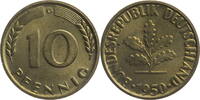 Bundesrepublik Deutschland 10 Pfennig Kursmünze (1950-2001) -