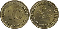 Bundesrepublik Deutschland 10 Pfennig Kursmünze (1950-2001) -