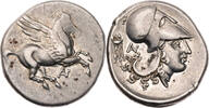 Akarnanien Stater Anaktorion, Pegasos / Kopf der Athena -