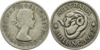 Australien Shilling Elisabeth II. (1952-2022) - Kursmünze (1955-1963) -