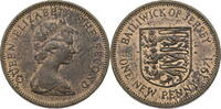 Jersey 1 New Penny Elisabeth II. (1952-2022) - Kursmünze (1971-1980) -