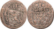 Hessen-Darmstadt 1 Kreuzer Ernst Ludwig (1678–1739) -