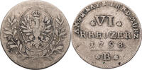 Preussen, Königreich 6 Kreuzer Friedrich Wilhelm III. (1797-1840) für Ansbach-Bayreuth -