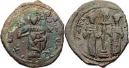 Byzanz Follis (40 Nummi) Konstantinos X. Dukas mit Eudokia Makrembolitissa -
