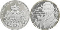San Marino 10 Euro 200th Anniversary of the Birth of Robert Schumann -