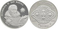 San Marino 5 Euro 400th Anniversary of the Publications of Johannes Kepler -
