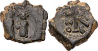 Byzanz Halbfollis (20 Nummi) Heraclius mit Heraclius Constantinus -