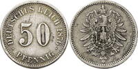 Kaiserreich 50 Pfennig Kursmünze (1875-1877) -
