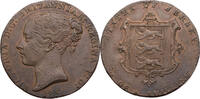 Jersey 1/13 Shilling Victoria (1837-1901) - Kursmünze (1841-1865) -