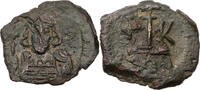 Byzanz Decanummium (10 Nummi) Constantinus IV. Pogonatus, Constantinopolis, Büste / Wert -